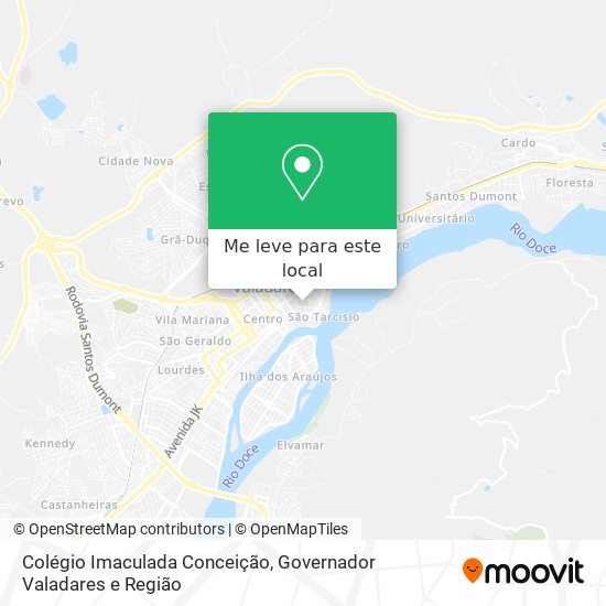 Colégio Imaculada Conceição mapa