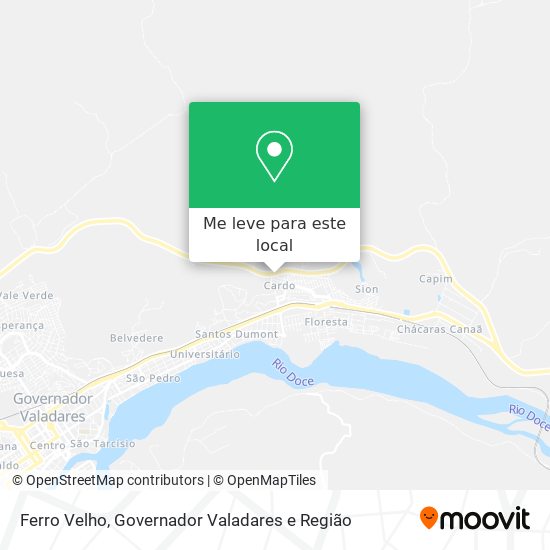 Ferro Velho mapa