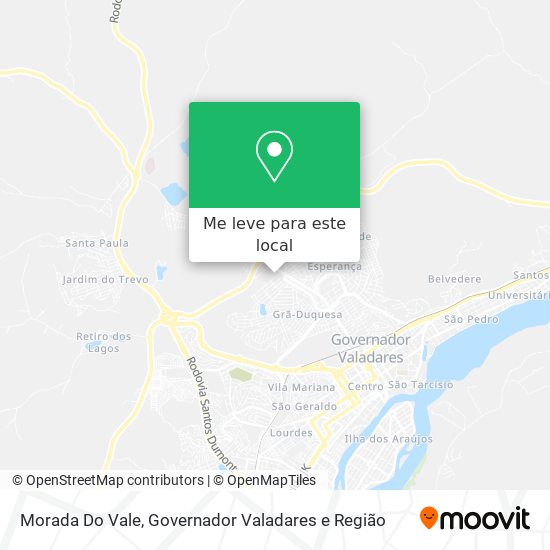 Morada Do Vale mapa