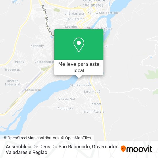 Assembleia De Deus Do São Raimundo mapa