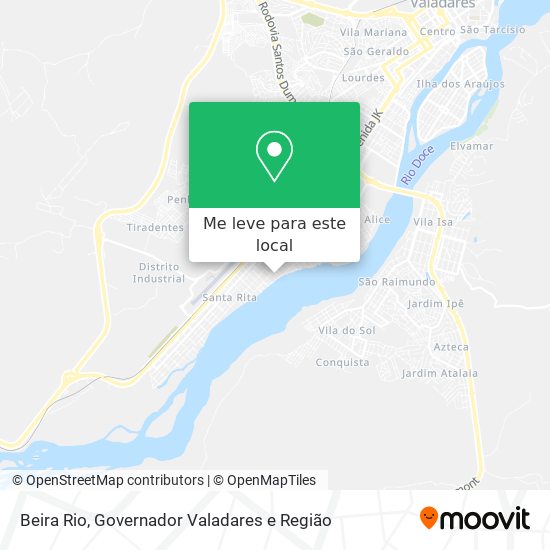 Beira Rio mapa