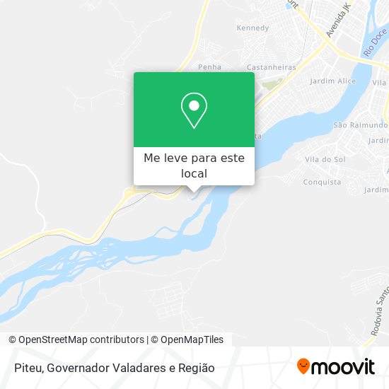 Piteu mapa