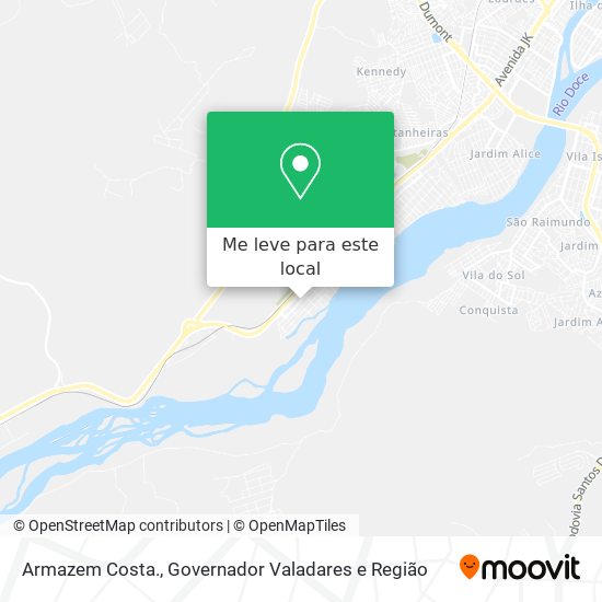 Armazem Costa. mapa