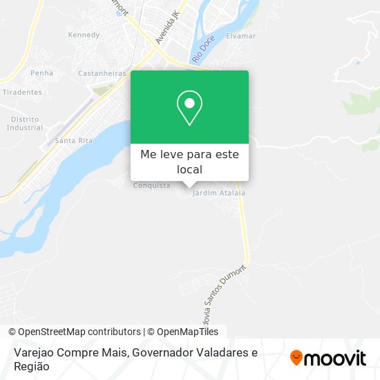 Varejao Compre Mais mapa