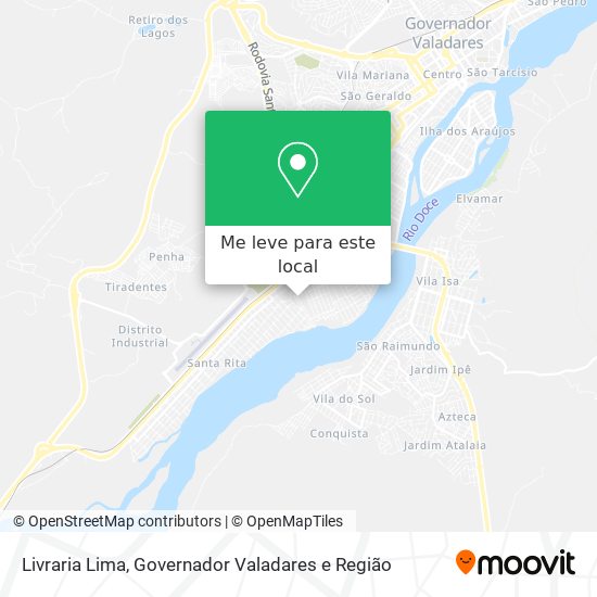 Livraria Lima mapa