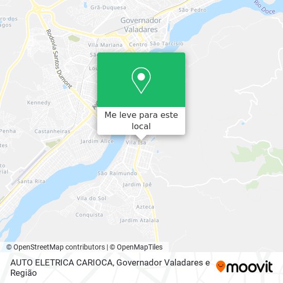 AUTO ELETRICA CARIOCA mapa
