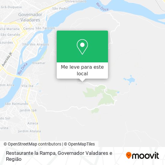 Restaurante la Rampa mapa