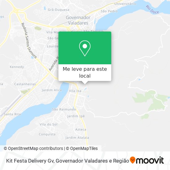 Kit Festa Delivery Gv mapa