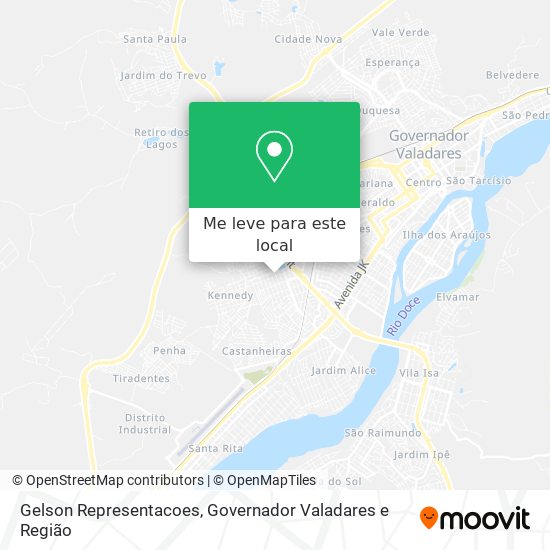 Gelson Representacoes mapa