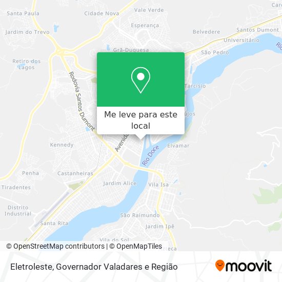 Eletroleste mapa