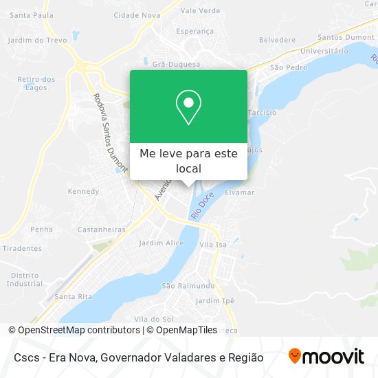 Cscs - Era Nova mapa