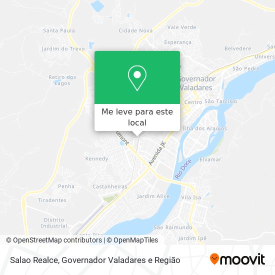 Salao Realce mapa