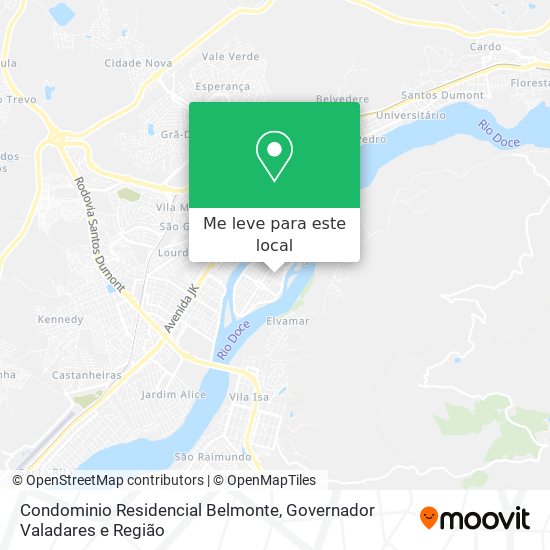 Condominio Residencial Belmonte mapa