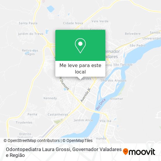 Odontopediatra Laura Grossi mapa