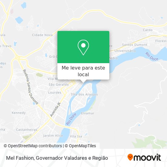 Mel Fashion mapa