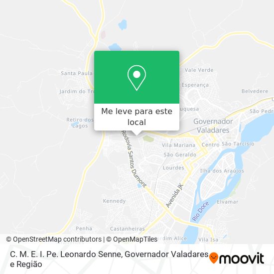 C. M. E. I. Pe. Leonardo Senne mapa