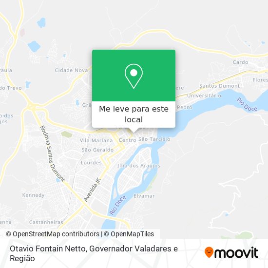 Otavio Fontain Netto mapa