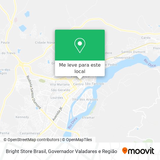 Bright Store Brasil mapa