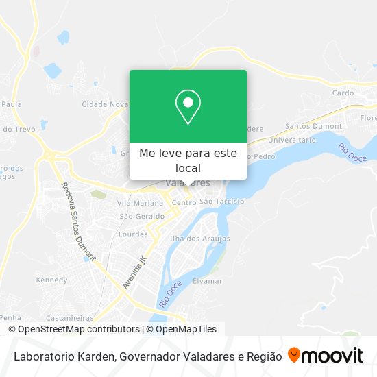 Laboratorio Karden mapa