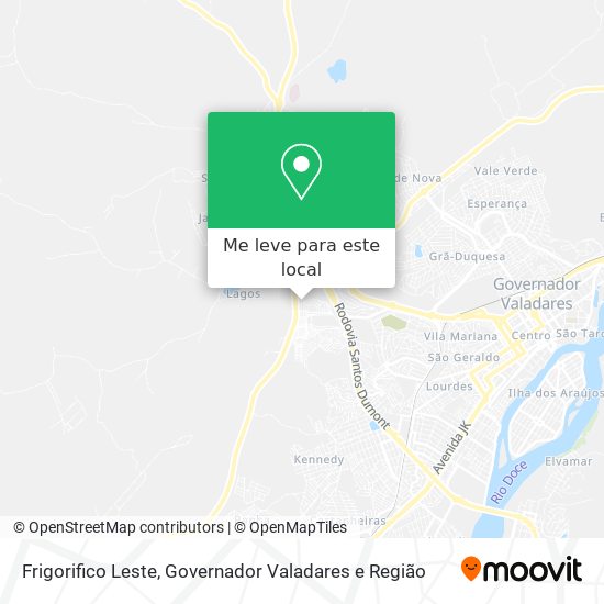Frigorifico Leste mapa