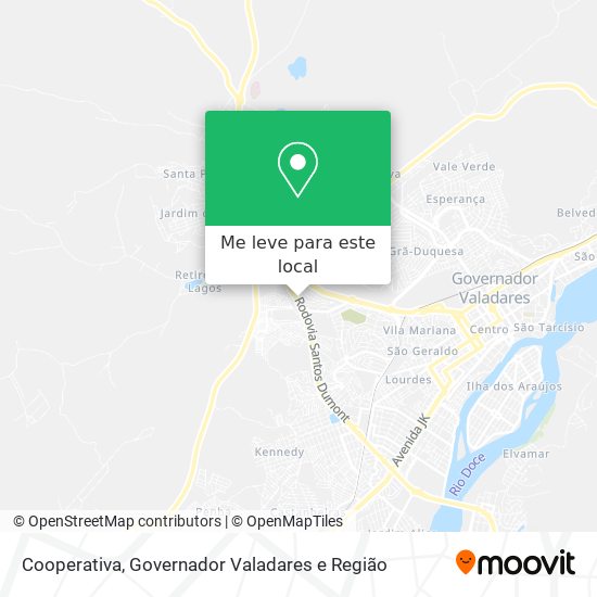 Cooperativa mapa