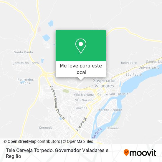 Tele Cerveja Torpedo mapa