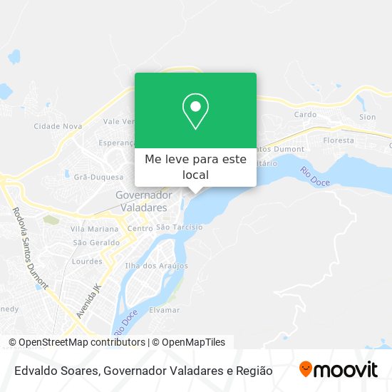 Edvaldo Soares mapa