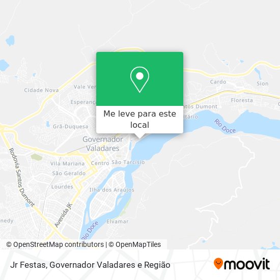 Jr Festas mapa
