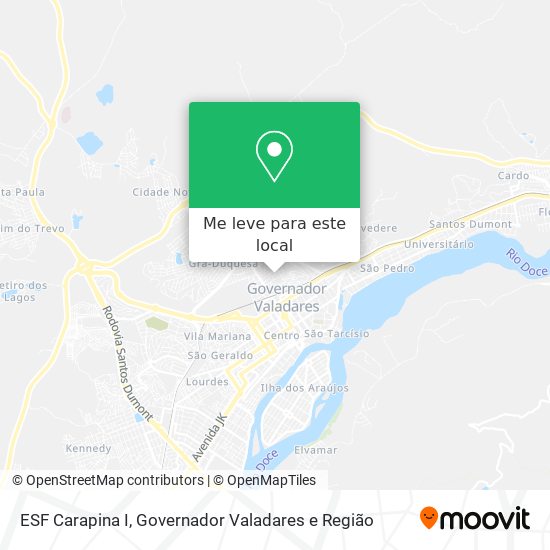 ESF Carapina I mapa