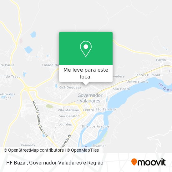 F.F Bazar mapa