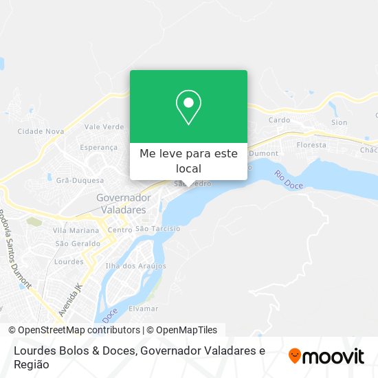 Lourdes Bolos & Doces mapa