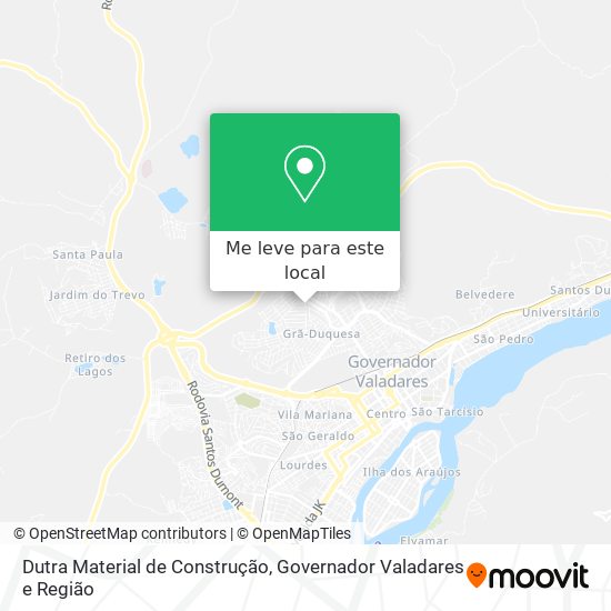 Dutra Material de Construção mapa
