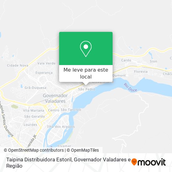 Taipina Distribuidora Estoril mapa