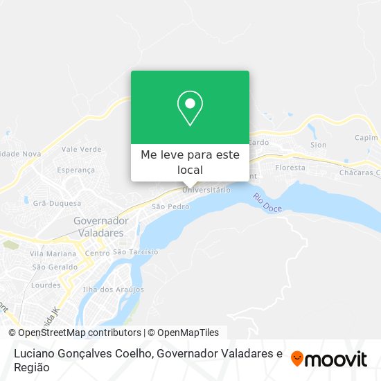 Luciano Gonçalves Coelho mapa