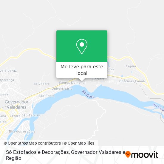 Só Estofados e Decorações mapa