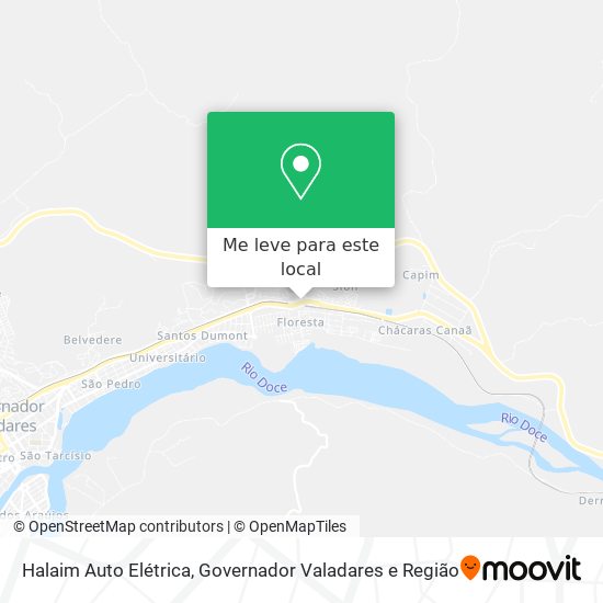 Halaim Auto Elétrica mapa