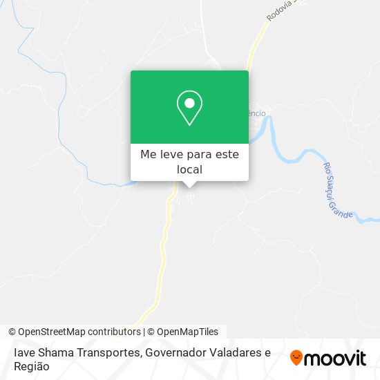 Iave Shama Transportes mapa