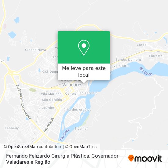Fernando Felizardo  Cirurgia Plástica mapa