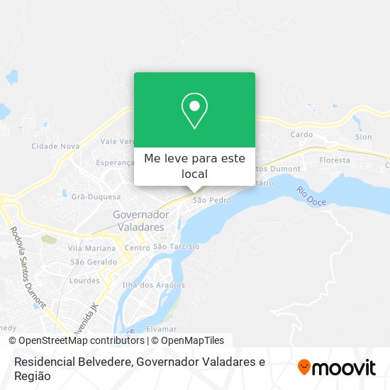 Residencial Belvedere mapa