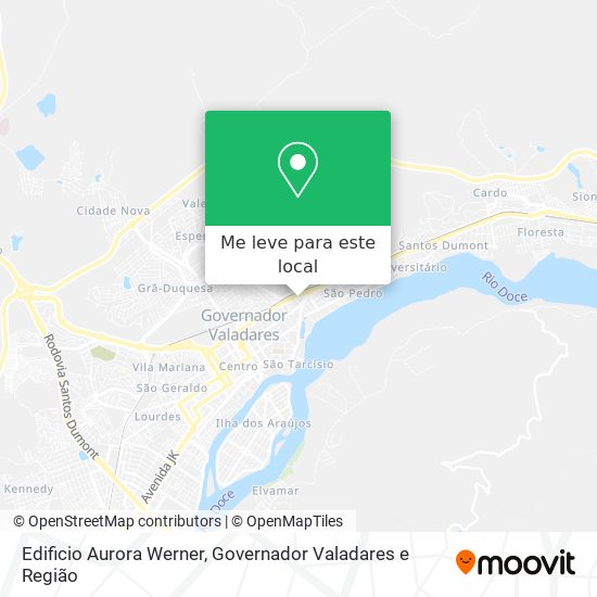 Edificio Aurora Werner mapa