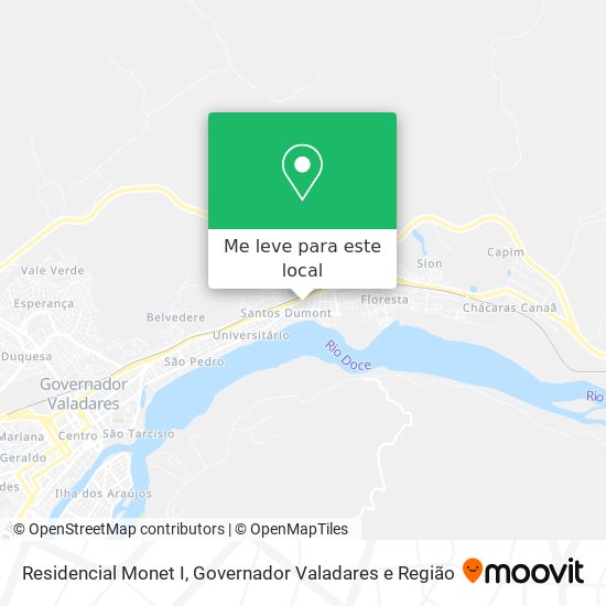 Residencial Monet I mapa