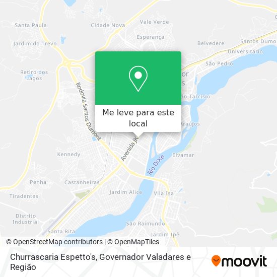 Churrascaria Espetto's mapa