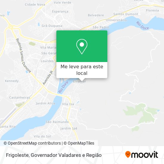Frigoleste mapa