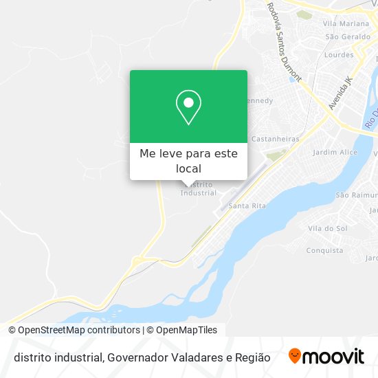 distrito industrial mapa