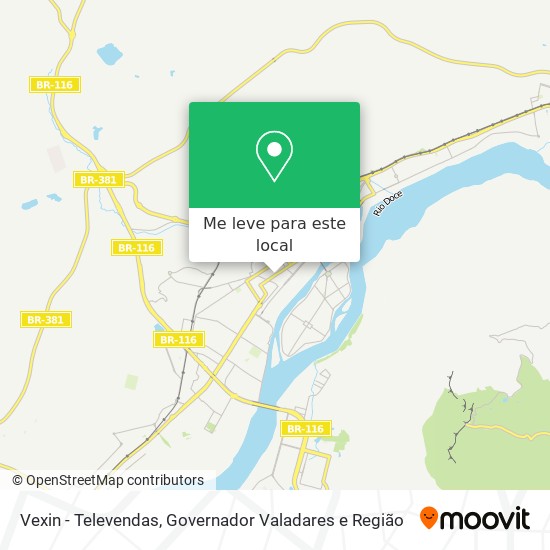 Vexin - Televendas mapa