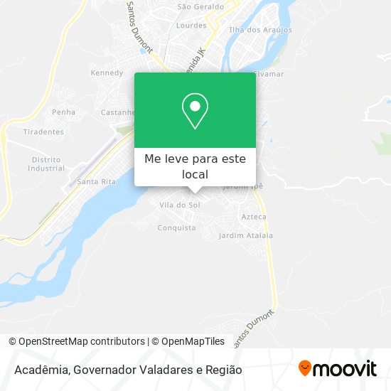 Acadêmia mapa