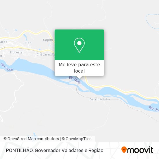 PONTILHÃO mapa