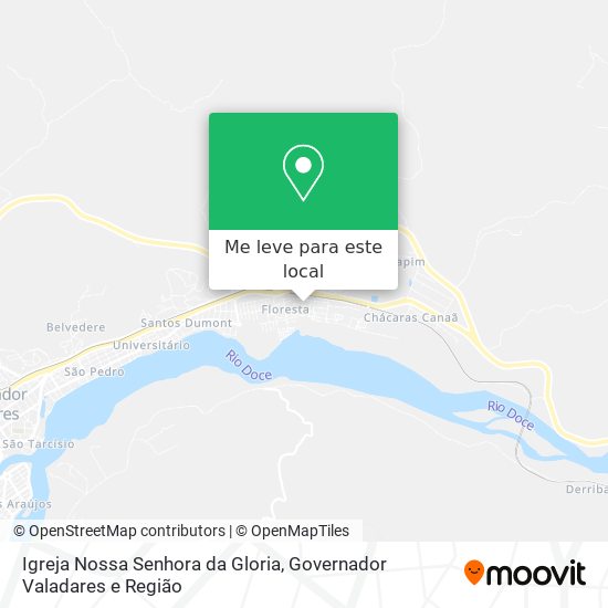Igreja Nossa Senhora da Gloria mapa