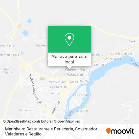 Marinheiro Restaurante e Petiscaria mapa