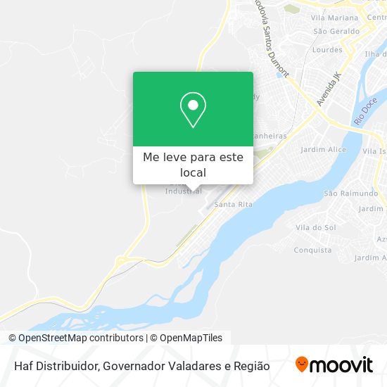 Haf Distribuidor mapa